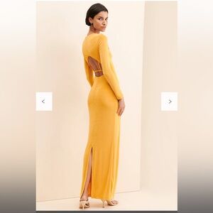 Winter Muse Bella cut out dress